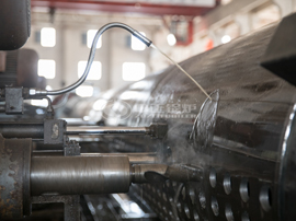 大型集箱管臥式三主軸數控鉆床