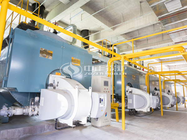 中正鍋爐于楓葉小鎮燃氣熱水鍋爐項目